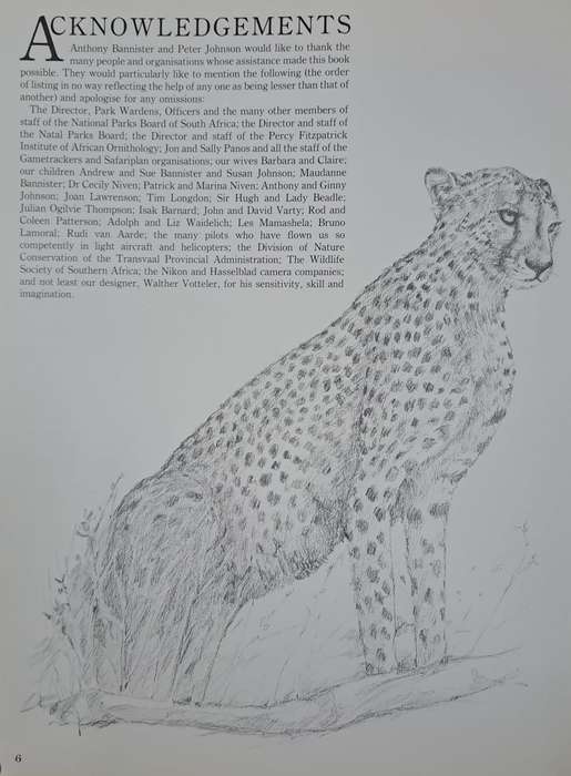 South Africa's wildlife heritage - Anthony Bannister   (Hard cover with dj)