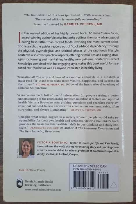12 steps to raw foods - Victoria Boutenko (paperback)