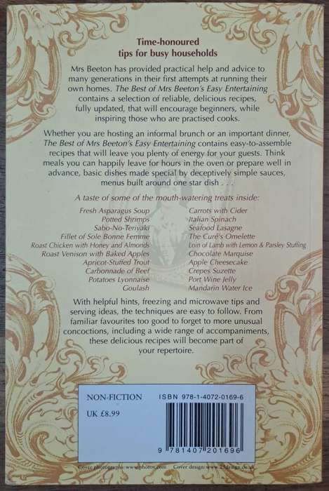The best of Mrs Beeton's - Isabella Mary Beeton (paperback)
