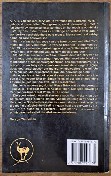Vir n oulap en n bokstert - A. A. J. Van Niekerk (paperback)