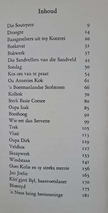 Die soutryers A. A. J. Van Niekerk (Hard cover with dj)