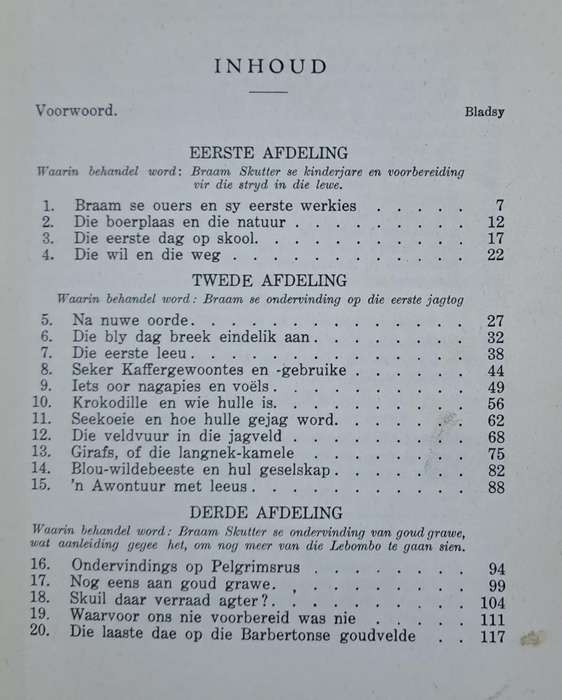 Langs die Lebombo - G. R. Von Wielligh (Hard cover with no dj)