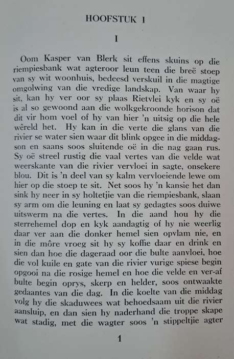 Kromburg - C. M. Van den Heever (Hard cover with no dj)