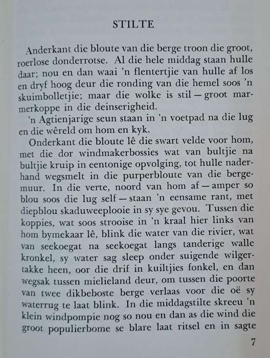Langs die grootpad - C. M. van den Heever (Hard cover with dj)