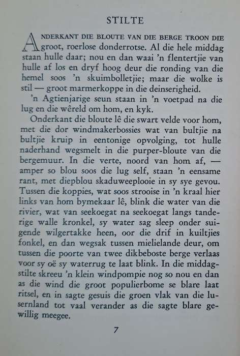 Langs die grootpad - C.M. van den Heever (Hard cover with no dj)