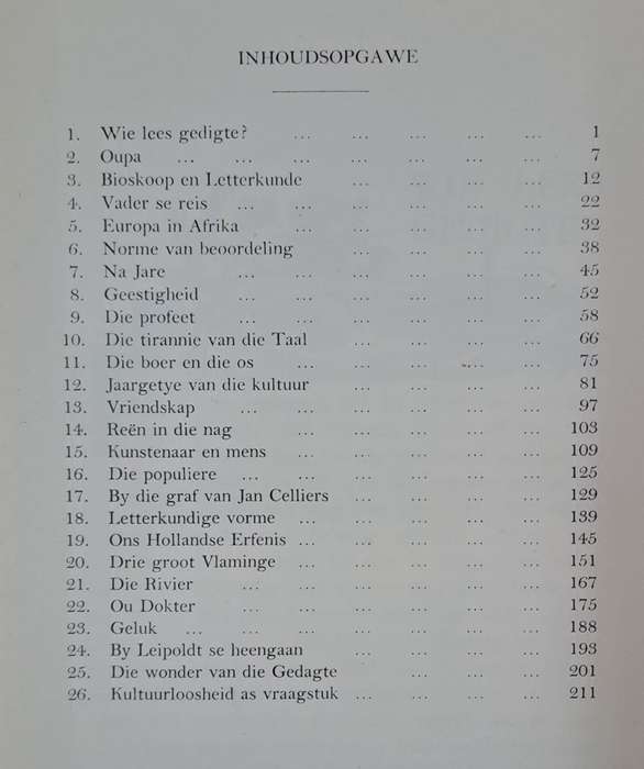 Mens en woord - C. M. van den Heever (Hard cover with dj)