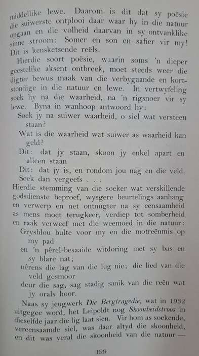 Mens en woord - C. M. van den Heever (Hard cover with dj)