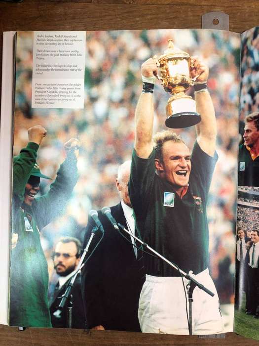 The Story of the Rugby World Cup South Africa 1995 - Royston and Lamond (Hardcover with dj)
