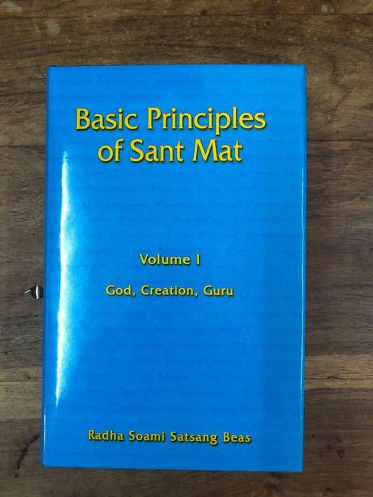 Basic Principles of Sant Mat Volume 1 to 3 - Radha Soami Satsang Beas (Hardcover with dj)