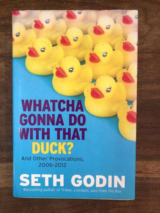 Whatcha Gonna Do With That Duck? - Seth Godin (Hardcover with dj)