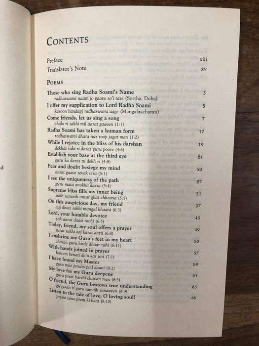 Sar Bachan Poetry Selections - Radha Soami Satsang Beas (Hardcover with dj)