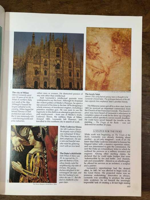 The Great Artists 21 (Leonardo Da Vinci) - A Marshall Cavendish Weekly Collection (Paperback)