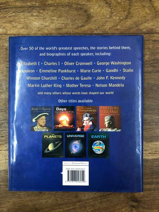 Speeches that Changed the World - Simon Sebag Montefiore (Hardcover with dj)