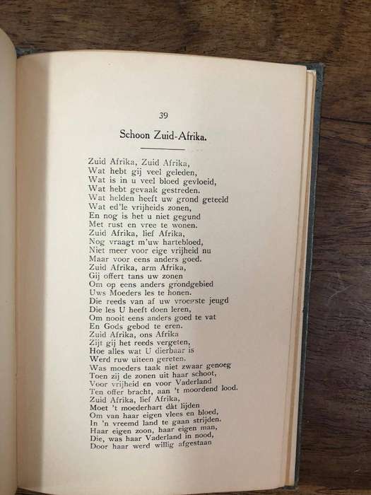 (First Edition) Van Nationalen Bodem Gedichtenbundel - Segerina Bakker Romhout (Hardcover with no dj