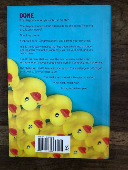 Whatcha Gonna Do With That Duck? - Seth Godin (Hardcover with dj)