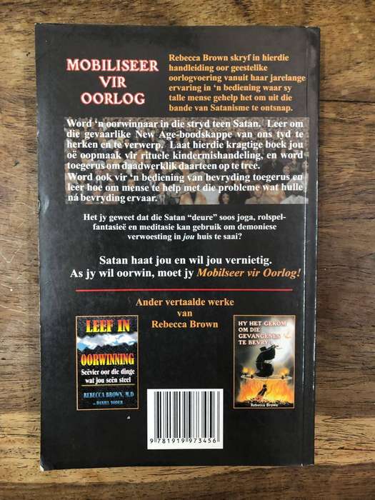 Mobiliseer vir Oorlog - Rebecca Brown (Paperback)