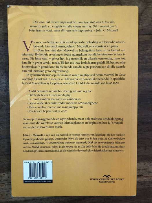 Goue Leierskap - John C Maxwell (Paperback)