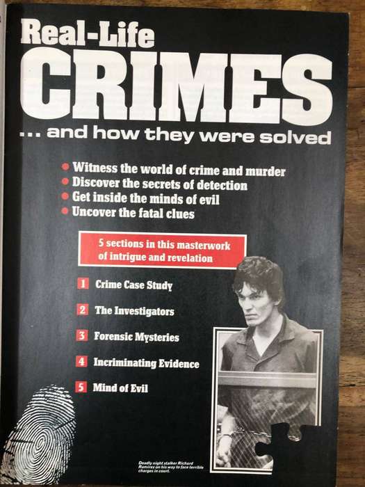(Set of 98) Real-Life Crimes and how they were solved (Paperback magazines)