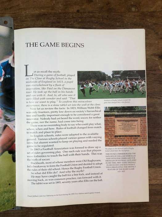 The Story of the Rugby World Cup South Africa 1995 - Royston and Lamond (Hardcover with dj)