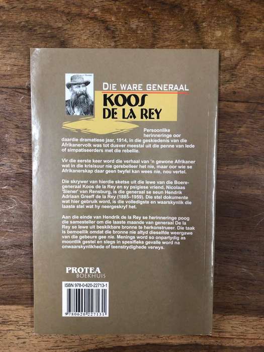 Die Ware Generaal Koos De La Rey - Hennie De La Rey (Paperback)