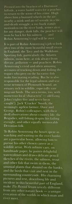 The Painted Stream (A River Warden's Life) - Robin Armstrong  : Hard cover with DJ