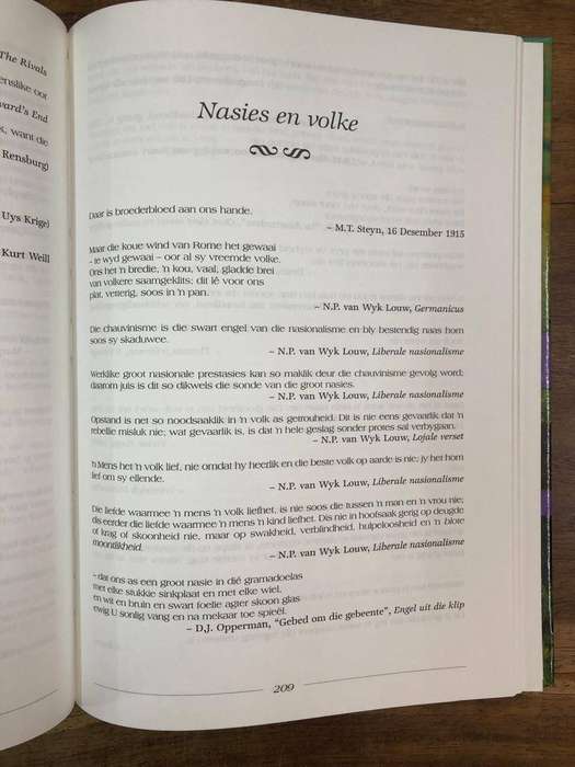 Die Groot Aanhalingsboek - George Claassen, Piet Muller en Morkel Van Tonder (Hardcover with no dj)