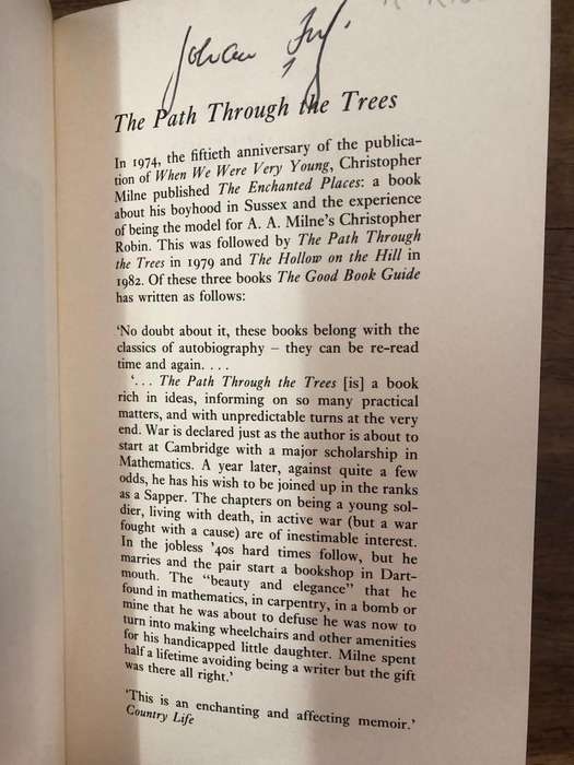 The Path Through the Trees - Christopher Milne (Paperback)