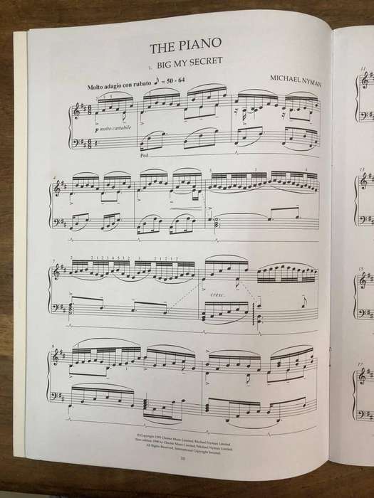 The Piano - Michael Nyman (Paperback)