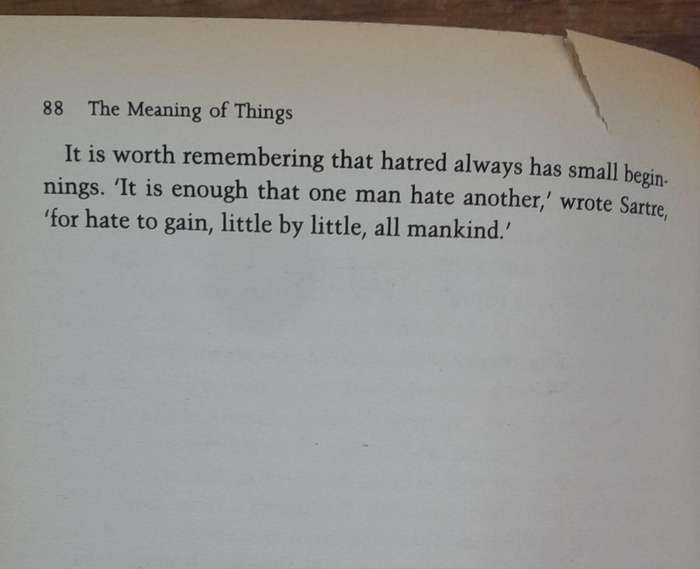 The Meaning of Things - AC Grayling (Paperback book with no dj)