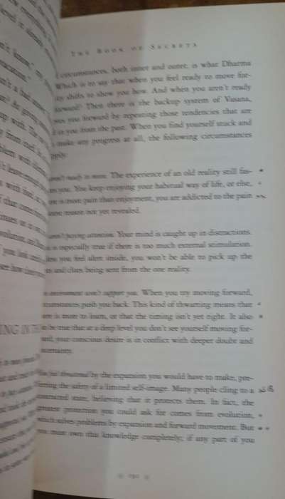 The Book of Secrets - Deepak Chopra (Paperback book with no dj)