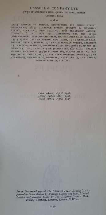 A History of the English- Speaking Peoples (hard cover no DJ)