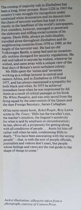 The last days of white Rhodesia. - Denis Hills