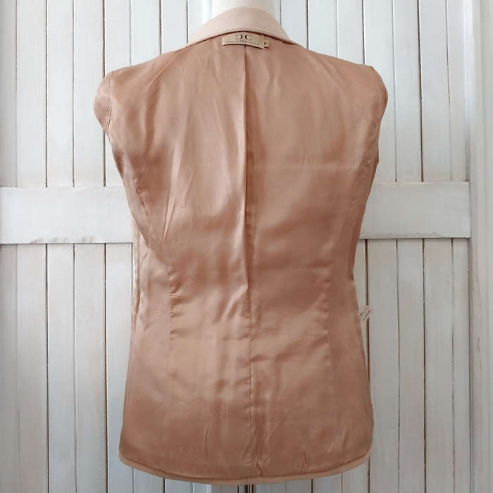 CHARTER CLUB FULLY LINED FITTED BLAZER - BEIGE