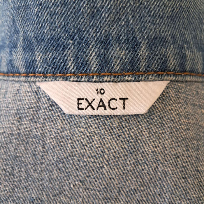 EXACT DENIM JACKET (SIZE 10) - BLUE