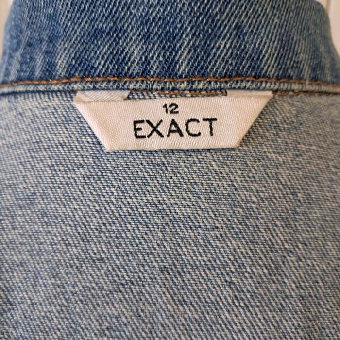 EXACT DENIM JACKET (SIZE 12) - BLUE