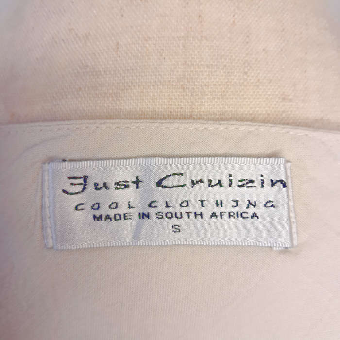JUST CRUIZIN 100% COTTON TOP - ECRU/STONE