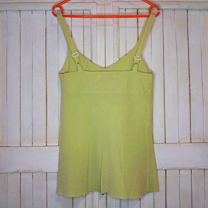 JUST CRUIZIN 100% COTTON TOP - LIME GREEN