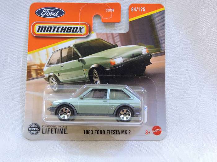 Matchbox FORD FIESTA MK 2  ( Green )   like Hot Wheels