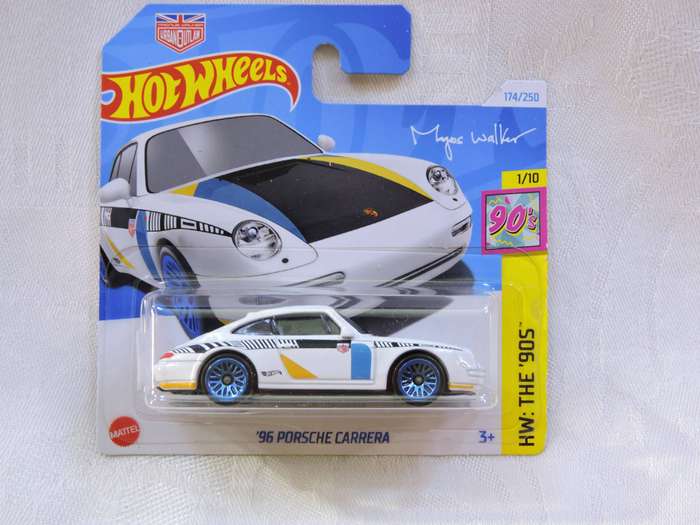 Hot Wheels PORSCHE carrera ( White )