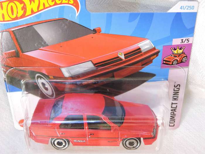 Hot Wheels Proton Saga ( Red ) Compact Kings