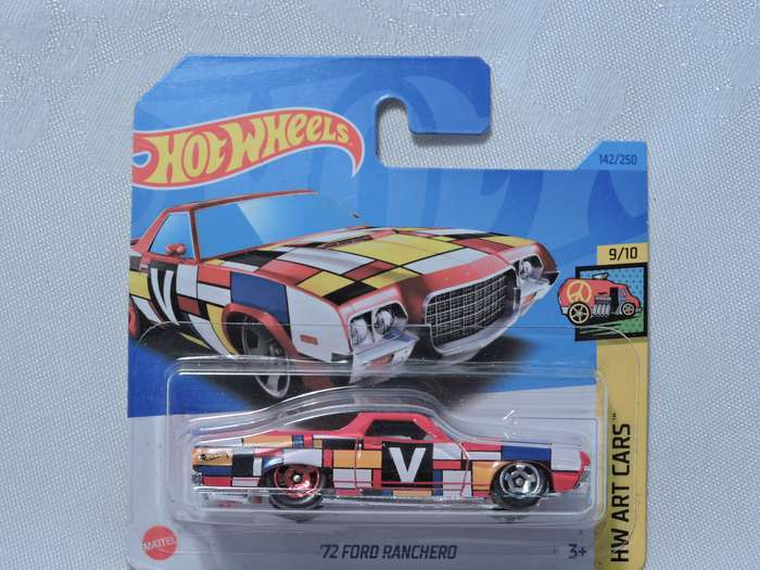 Hot Wheels FORD Ranchero Pickup Bakkie ( Multicolour )  Art Car