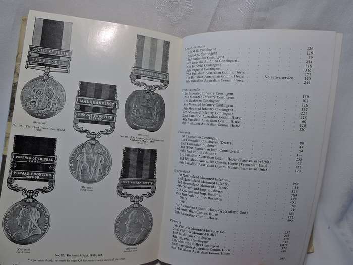 British Battles and Medals book by Major L.L Gordon 5th Edition 1979