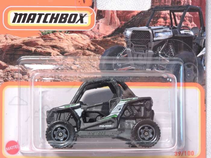 Matchbox POLARIS RZR ( Black ) 39/100 Like Hot wheels