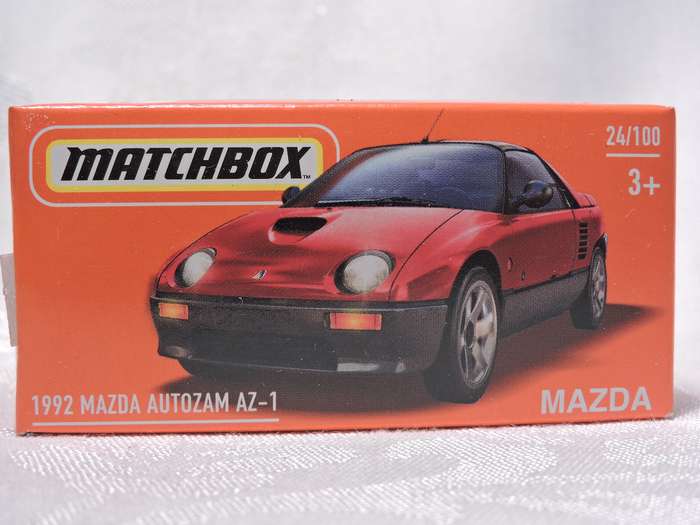 Matchbox MAZDA AUTOZAM AZ-1 Mint in sealed box 24/100 ( Red )  Like Hot wheels