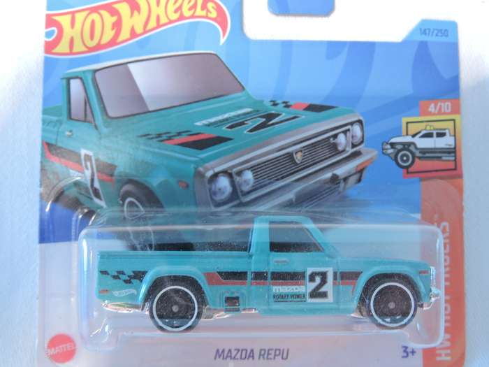 Hot Wheels MAZDA REPU Pick Up Bakkie ( Teal )
