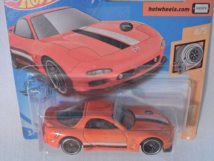 Hot Wheels MAZDA RX-7 ( Orange )