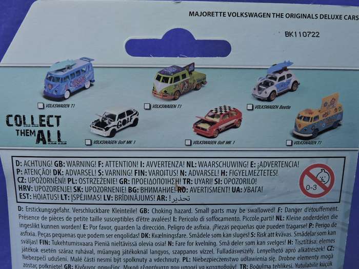 Majorette VW VOLKSWAGEN Kombi T1 " The Originals" ( Love Peace & Music ) like Hot Wheels