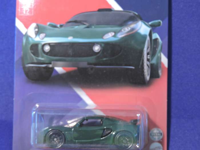 Matchbox LOTUS EXIGE Supercar  UK range card 4/12  ( Bottle Green ) Like Hot Wheels