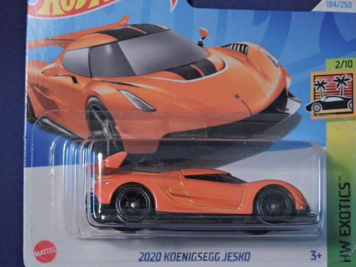 Hot Wheels  KOENIGSEGG JESKO ( Orange ) Supercar