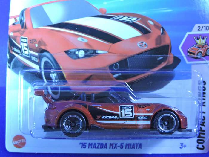 Hot Wheels MAZDA MX-5 MIATA (Red #15)